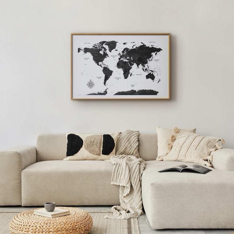 Poster - Monochromatic Map - 10
