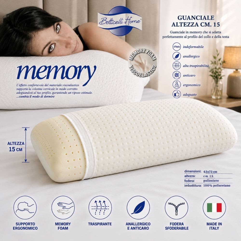 Cuscino memory foam Botticelli Home - 2