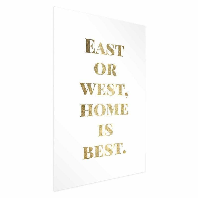 Poster - Gold Home Is Best - 15