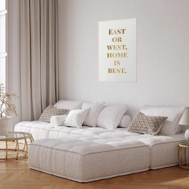 Poster - Gold Home Is Best - 7