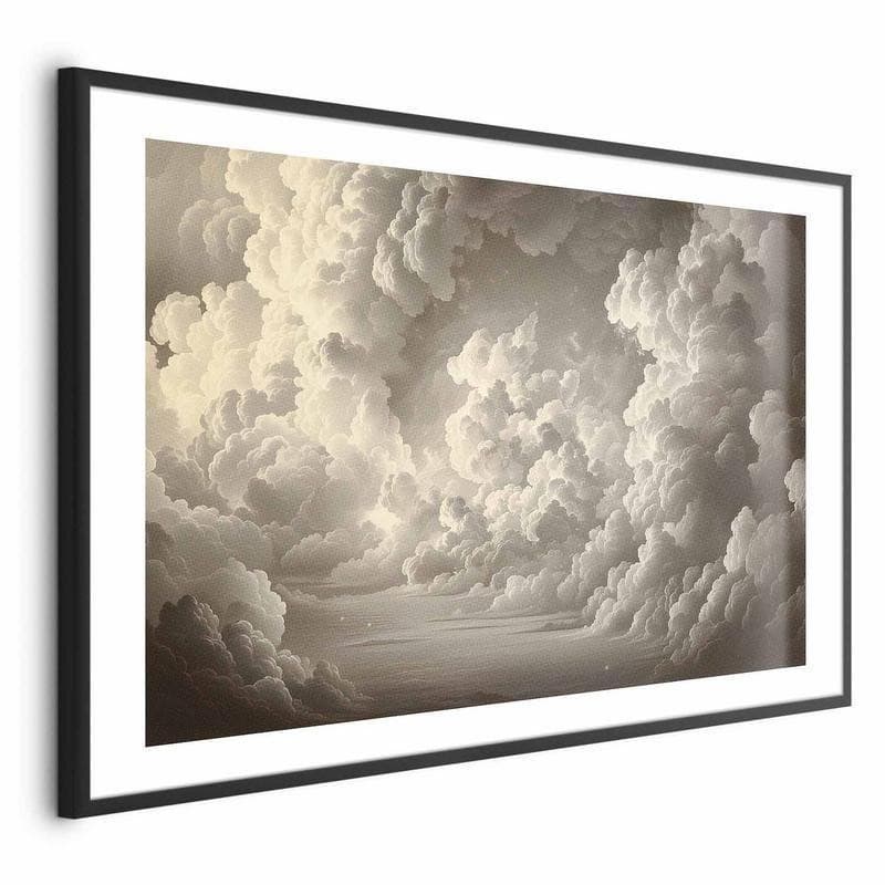 Poster - Whisper of Illuminated Clouds: Soft Light Play in the Sky Theater - 19