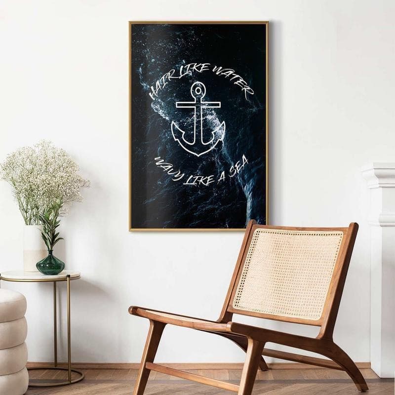 Poster - Hair Like Water, Wavy Like the Sea - 9