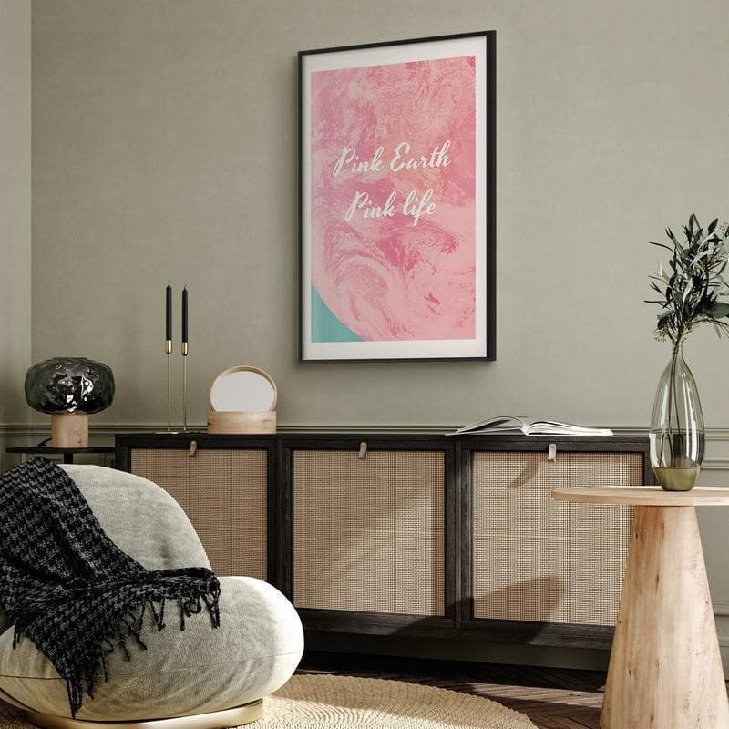 Poster - Pink Earth, Pink Life - 11