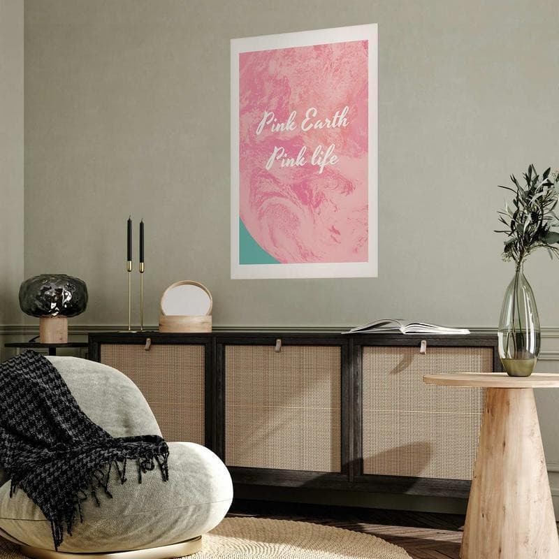 Poster - Pink Earth, Pink Life - 12