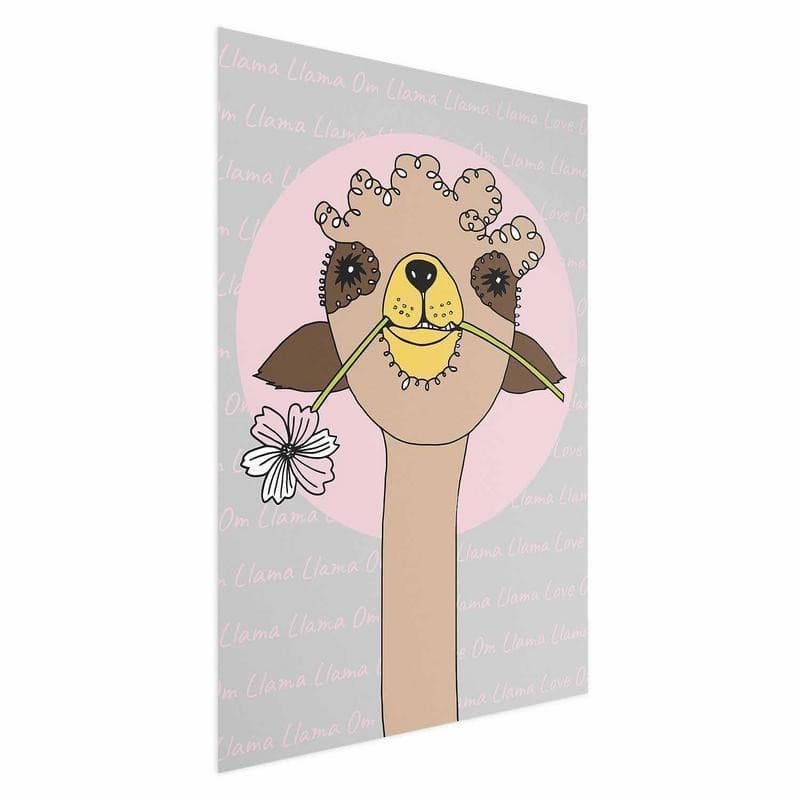 Poster - Cheerful Llama - 15