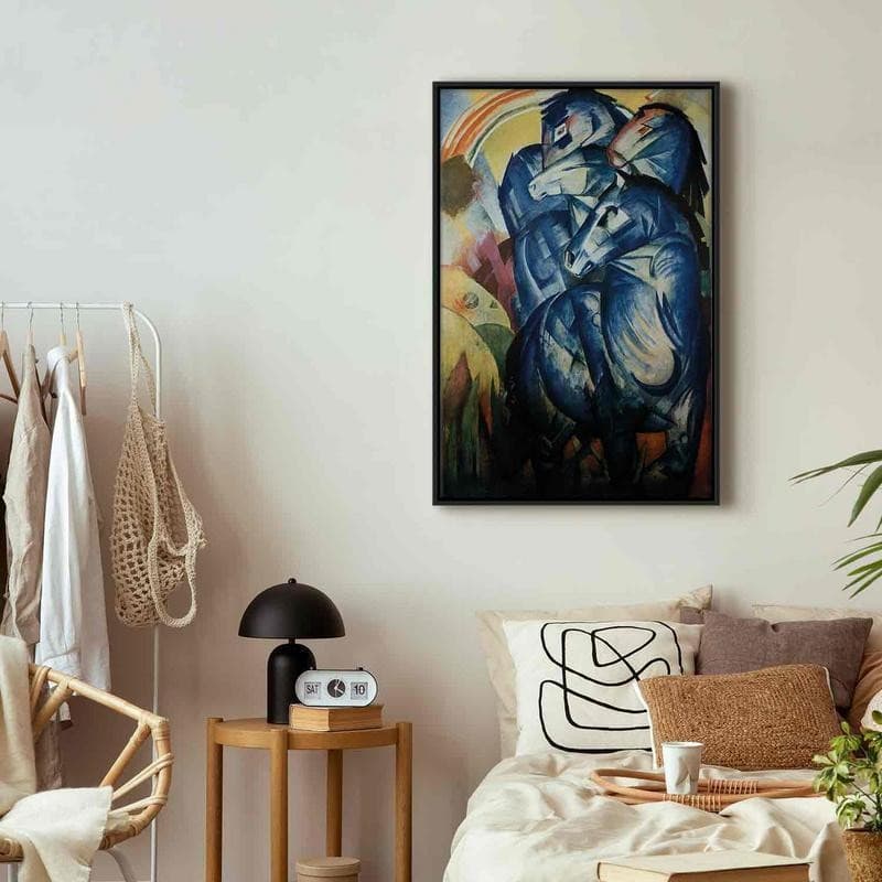 Quadro - The tower of blue horses (Franz Marc) - 7