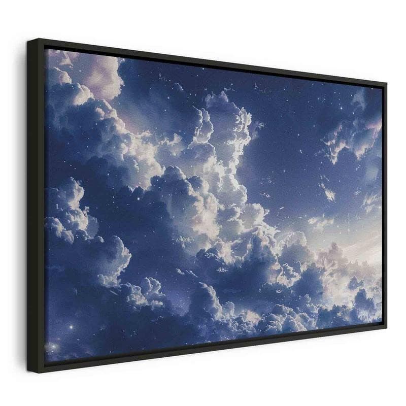 Quadro - Starry Clouds and Delicate Light Over a Corner of the Sky - 21