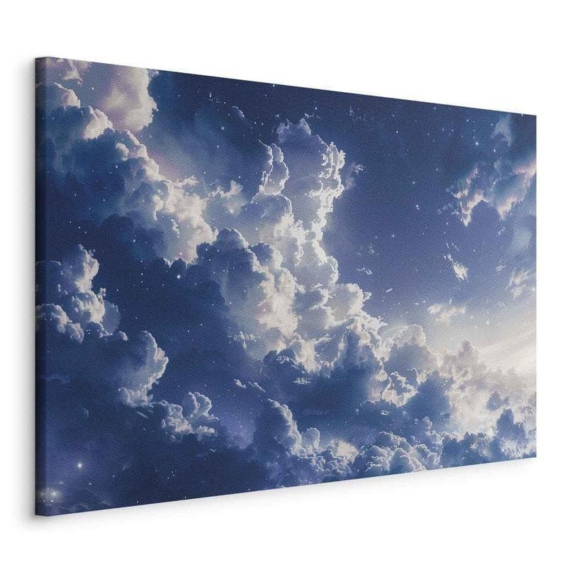 Quadro - Starry Clouds and Delicate Light Over a Corner of the Sky - 20