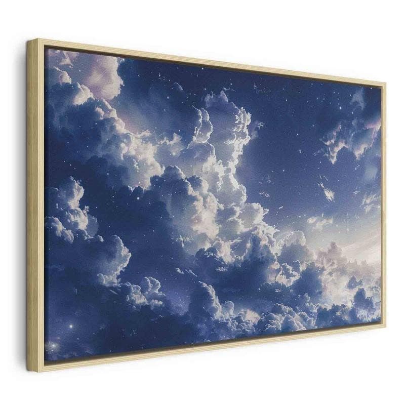 Quadro - Starry Clouds and Delicate Light Over a Corner of the Sky - 22
