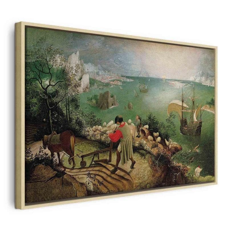 Quadro - Landscape with the Fall of Icarus - 24