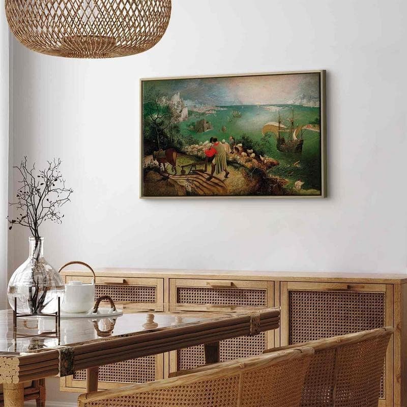 Quadro - Landscape with the Fall of Icarus - 12