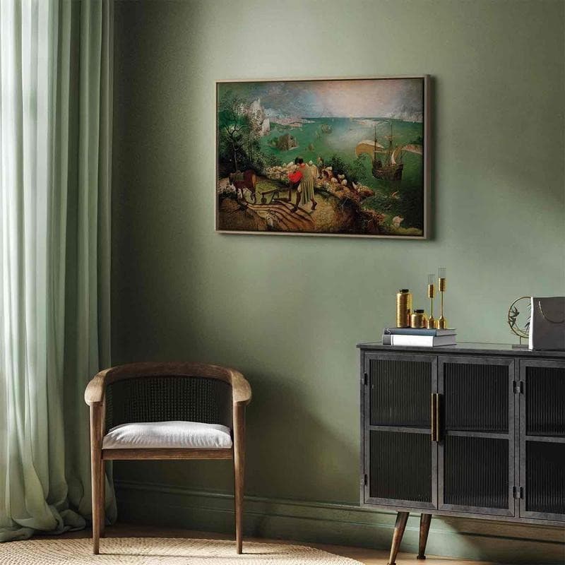 Quadro - Landscape with the Fall of Icarus - 6