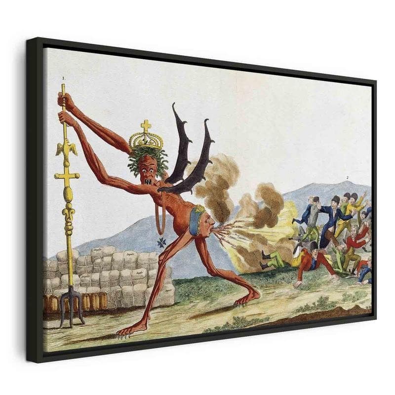 Quadro - Caricature of the English Government (Jacques-Louis David) - 21