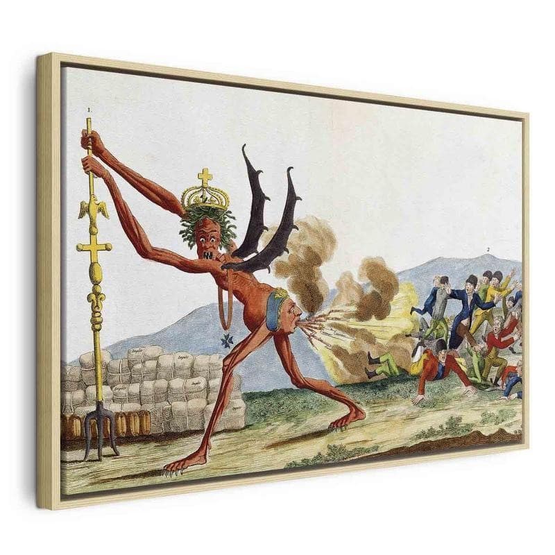 Quadro - Caricature of the English Government (Jacques-Louis David) - 22