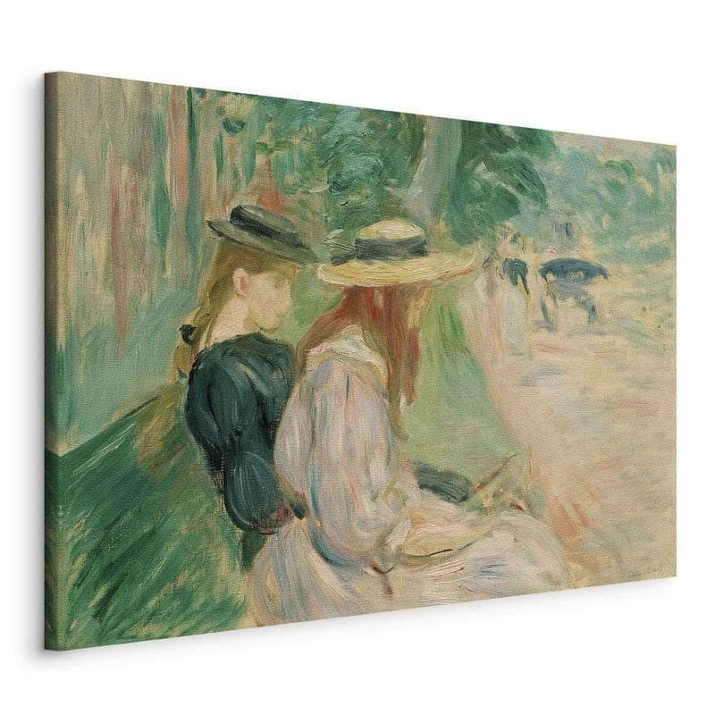 Quadro - Sur un banc de Bois de Boulogne (Berthe Morisot) - 22
