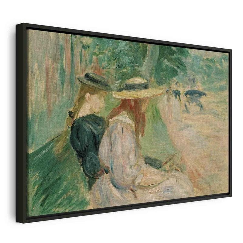 Quadro - Sur un banc de Bois de Boulogne (Berthe Morisot) - 23