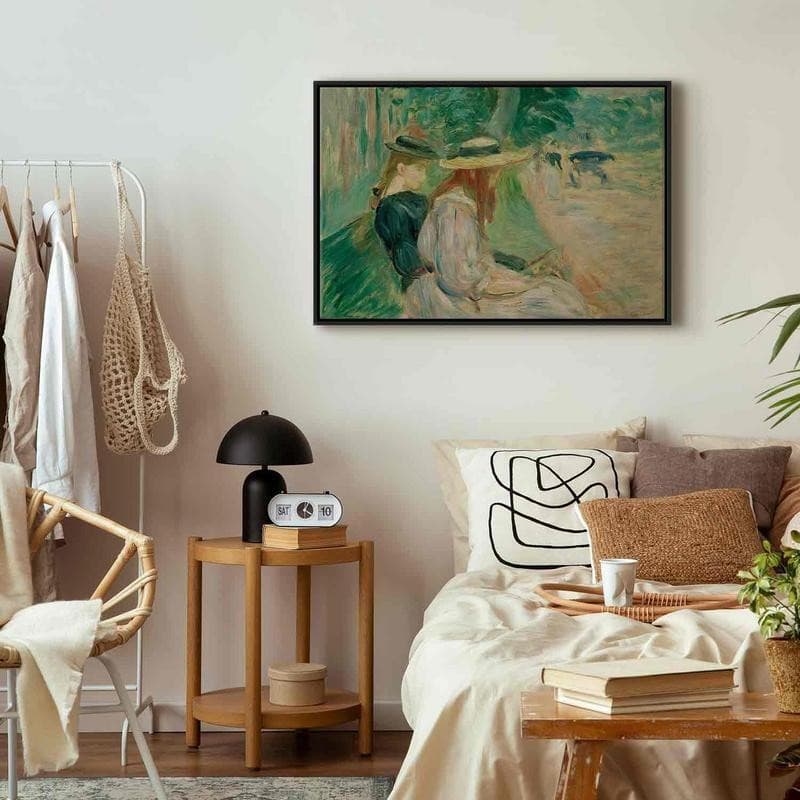 Quadro - Sur un banc de Bois de Boulogne (Berthe Morisot) - 7