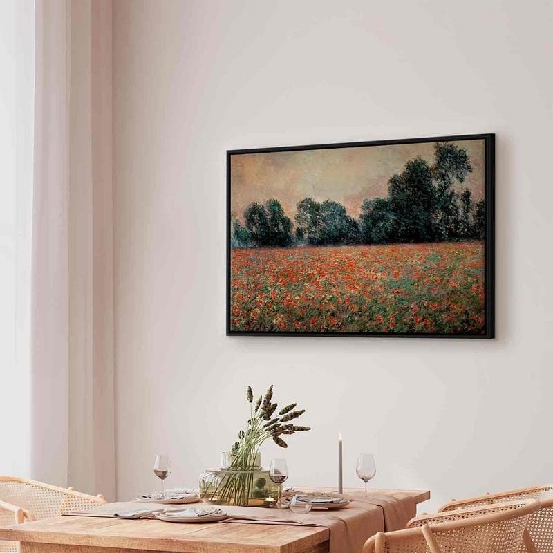 Quadro - Field with wild Poppies (Claude Monet) - 12