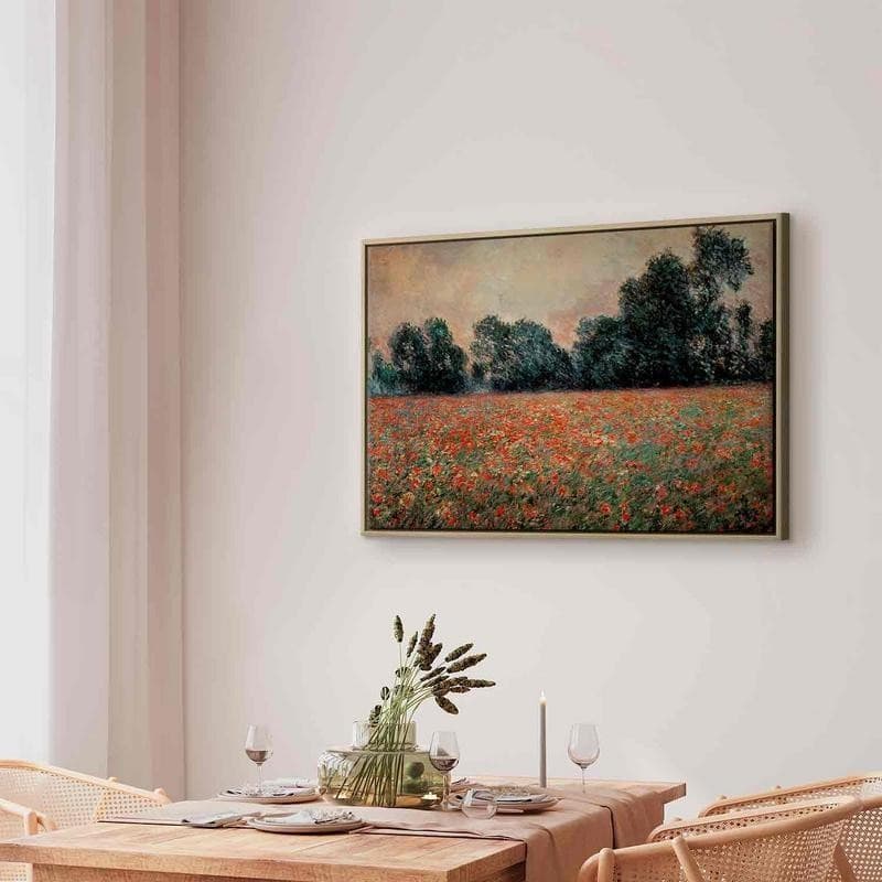 Quadro - Field with wild Poppies (Claude Monet) - 13