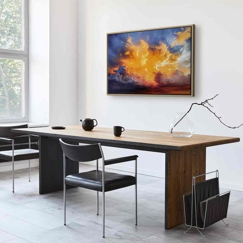 Quadro - Beautiful Sunset - Clouds in Warm Shades - 13