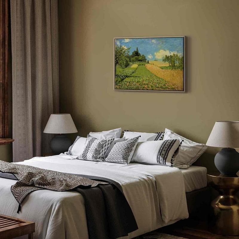 Quadro - The Cornfield (near Argenteuil) (Alfred Sisley) - 11