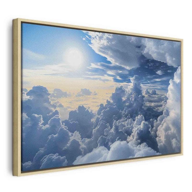 Quadro - Symphony of Light: Sun and Clouds Collaborating on a Beautiful Sky - 22