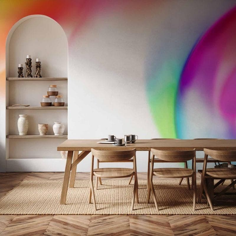 Carta da parati - Abstraction - Strong Colors of Irregular Shapes - Multicolor - 12