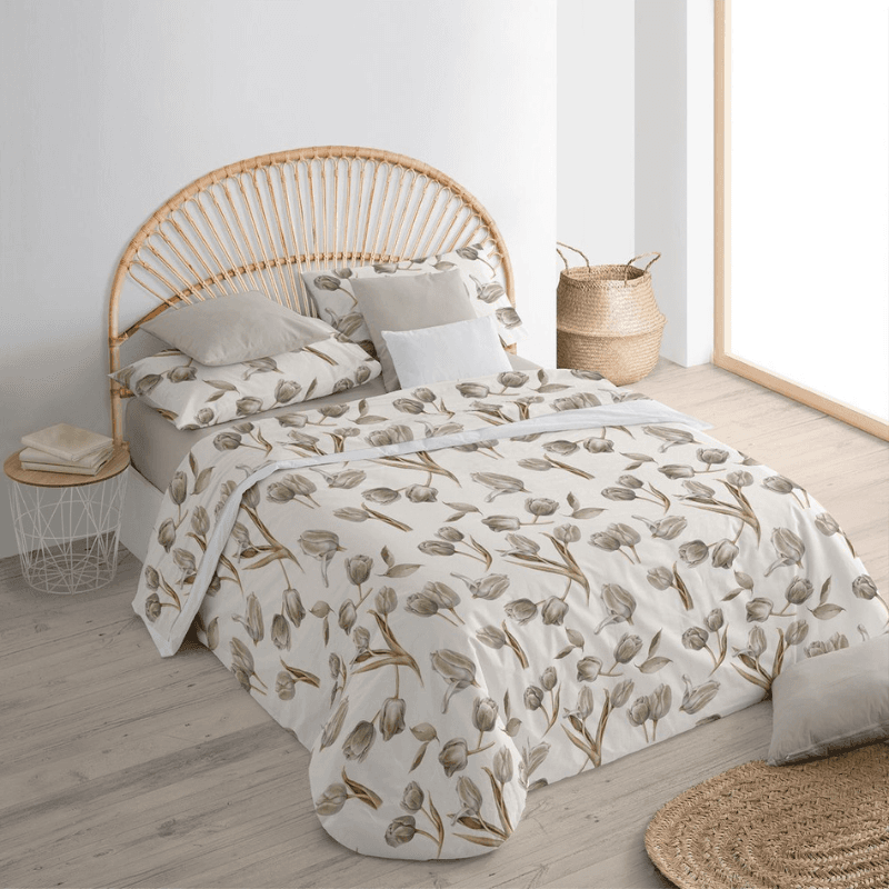 Lenzuola Matrimoniali cotone Botticelli Home Tulipani - 8