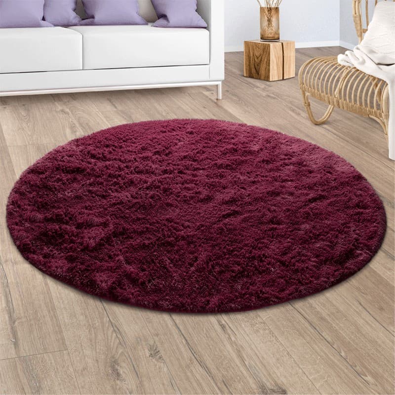 Tappeto Moderno Shaggy a pelo lungo Tinta Unita - 20