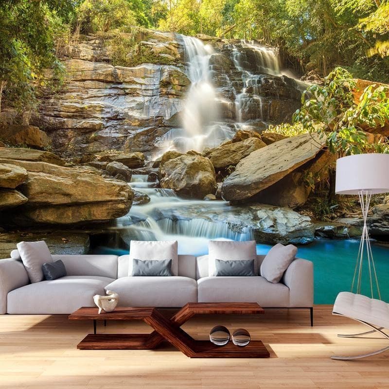 Fotomurale adesivo  Waterfall in Chiang Mai, Thailand - 3