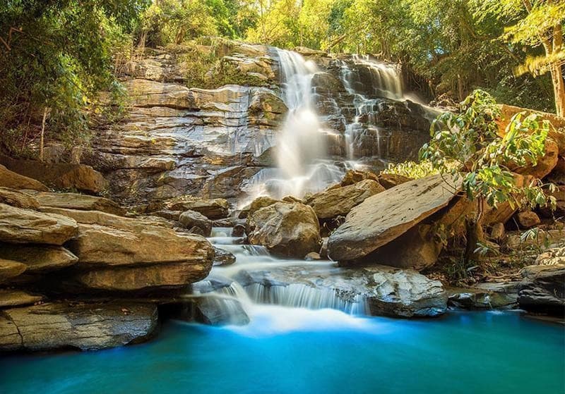 Fotomurale adesivo  Waterfall in Chiang Mai, Thailand - 6
