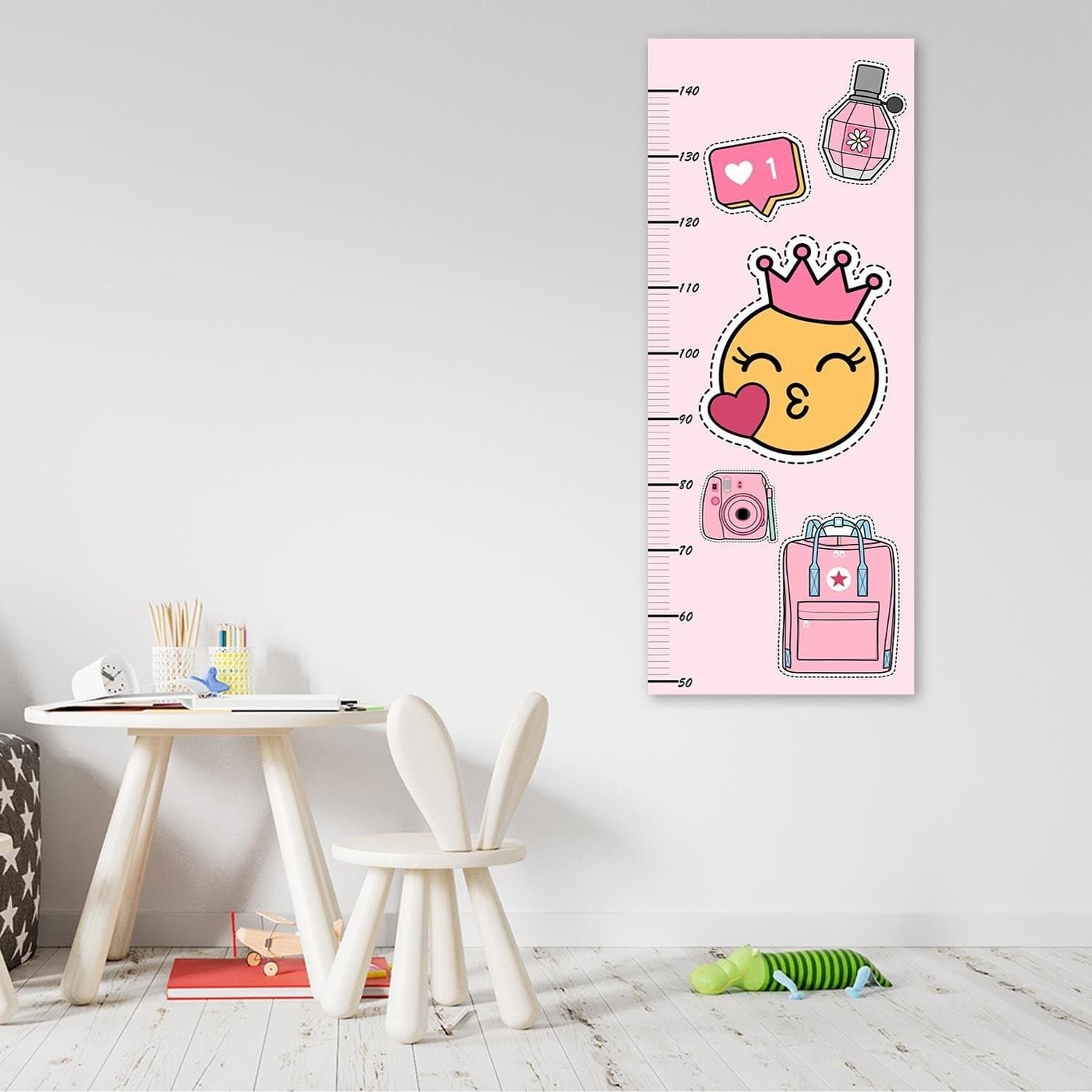 Grafico di Crescita per Bambini, Per una ragazza - 2