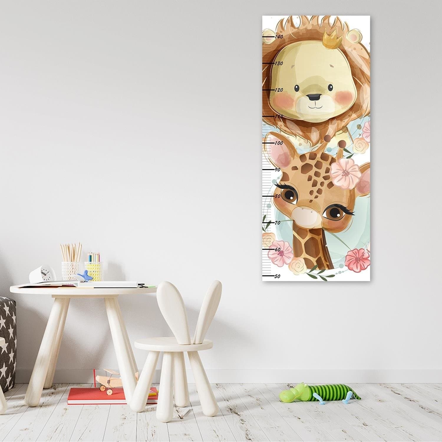 Grafico di Crescita per Bambini, Leone e giraffa - 2