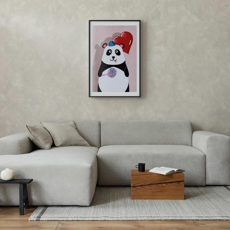 Poster - Panda with a Balloon - 11