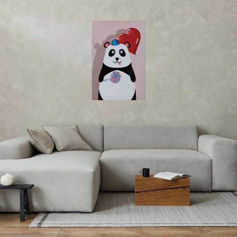 Poster - Panda with a Balloon - 7
