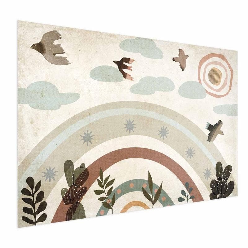 Poster - Rainbow and Birds - 15