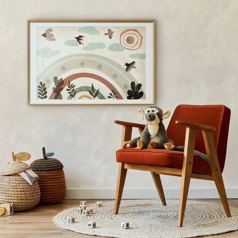 Poster - Rainbow and Birds - 10