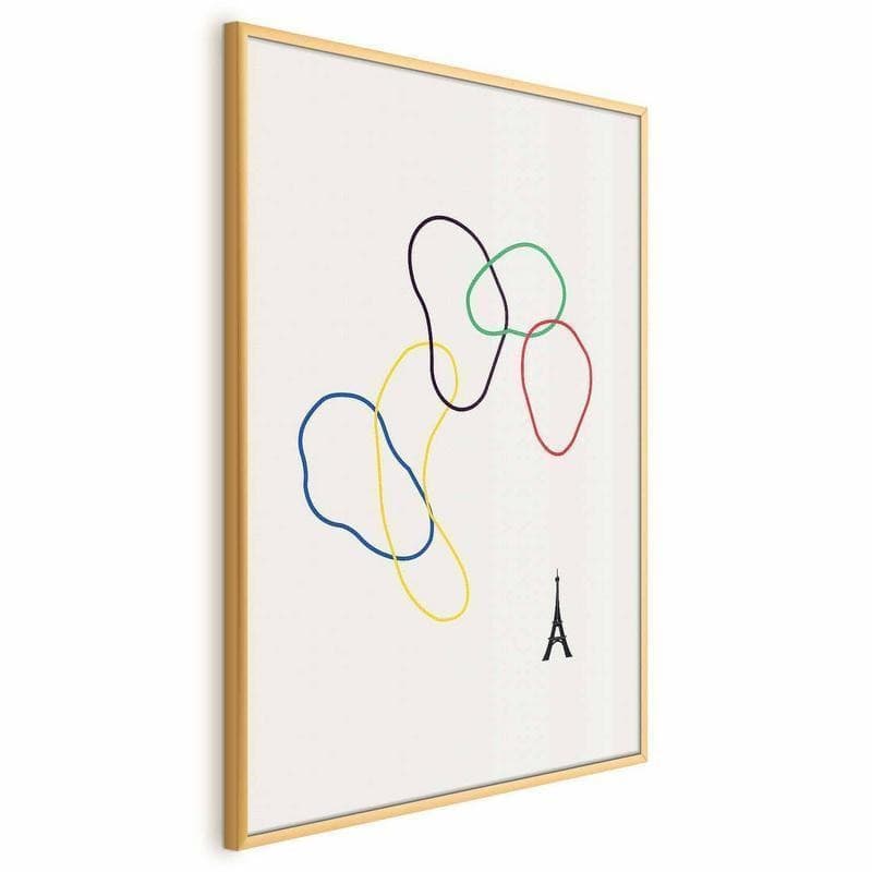 Poster - Colorful Circles - digital graphic - minimalism - 18