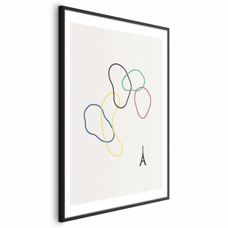 Poster - Colorful Circles - digital graphic - minimalism - 20