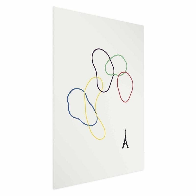 Poster - Colorful Circles - digital graphic - minimalism - 4
