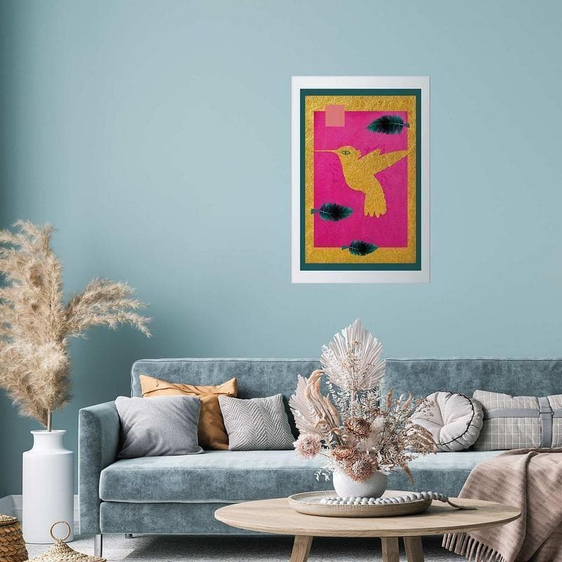 Poster - Golden Hummingbird - 12
