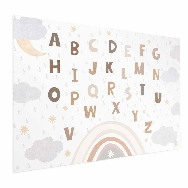 Poster - Letters in Muted Colors - 15