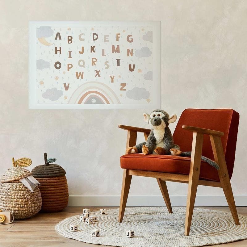 Poster - Letters in Muted Colors - 12