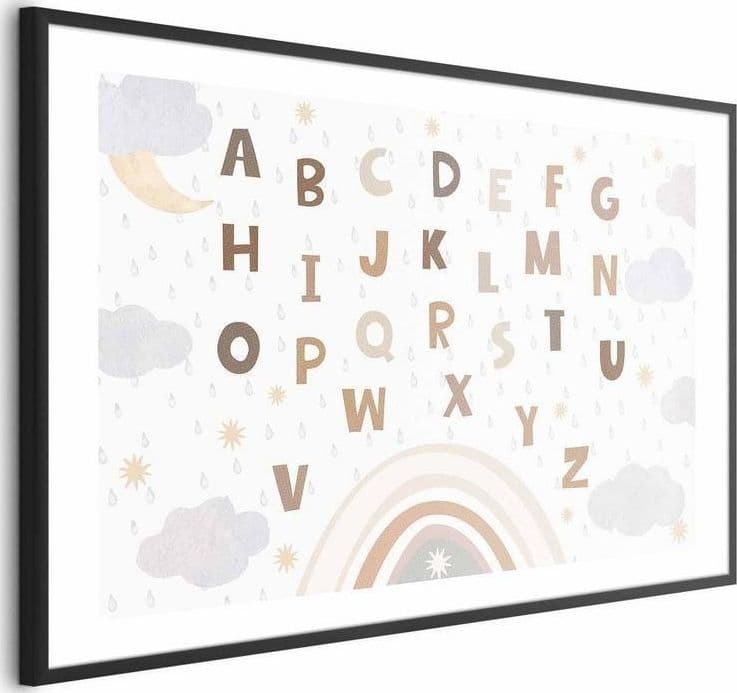 Poster - Letters in Muted Colors - 5