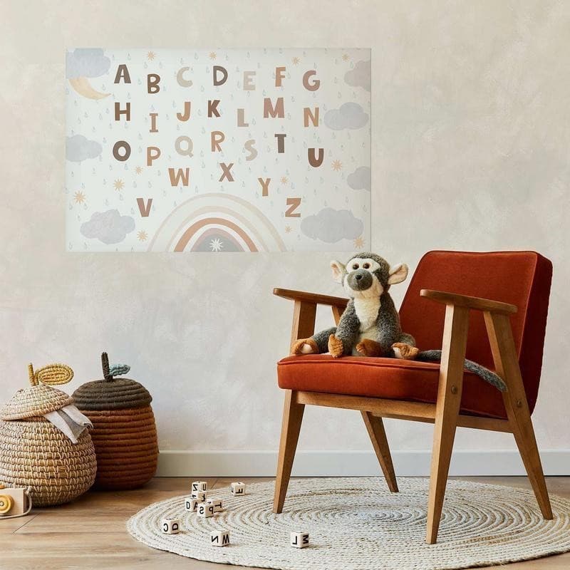 Poster - Letters in Muted Colors - 7