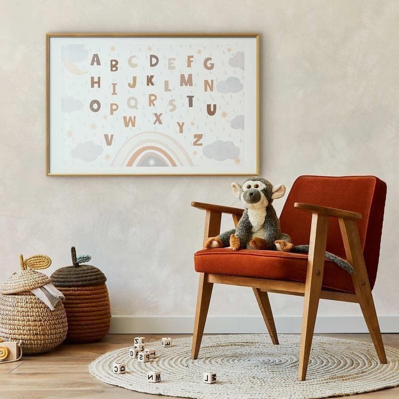 Poster - Letters in Muted Colors - 10