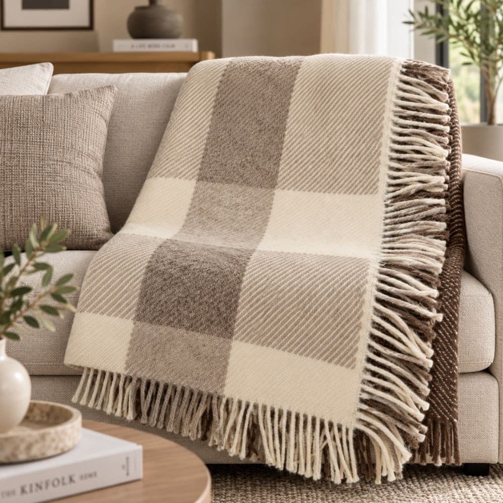 Plaid lana Lanerossi Iseo fantasia scozzese - 7