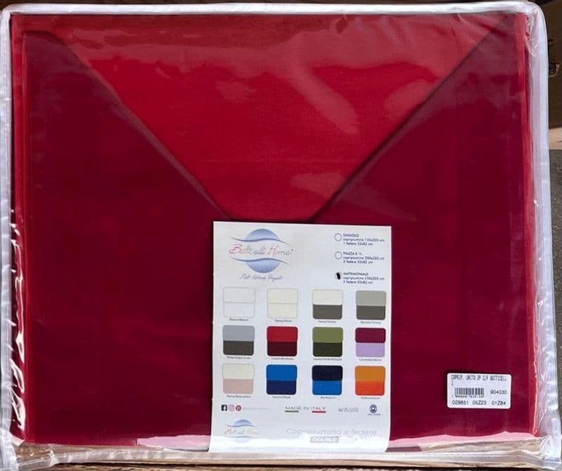 Copripiumino in cotone Bicolor Botticelli Home - 5