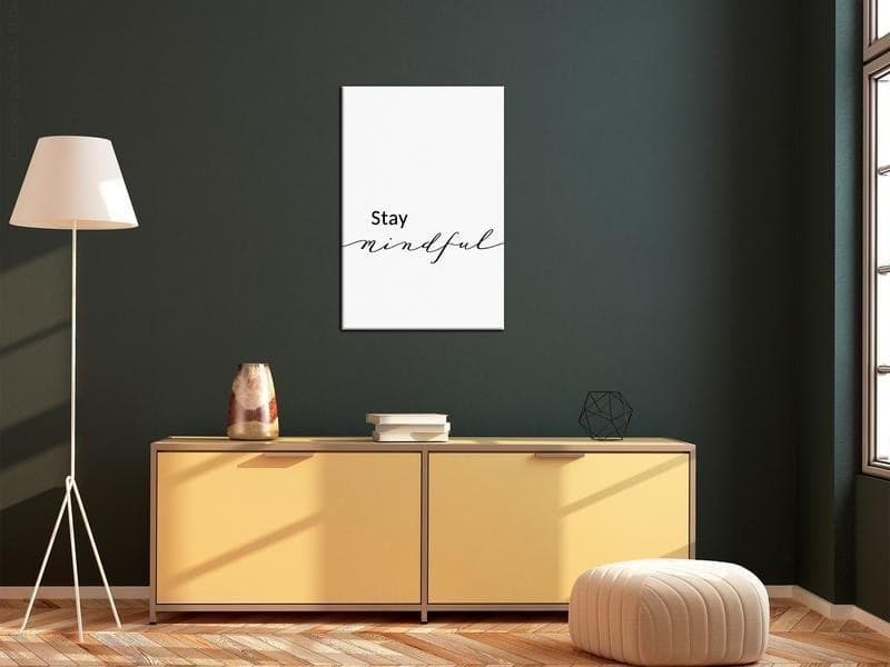 Quadro - Stay Mindful (1 Part) Vertical - 2