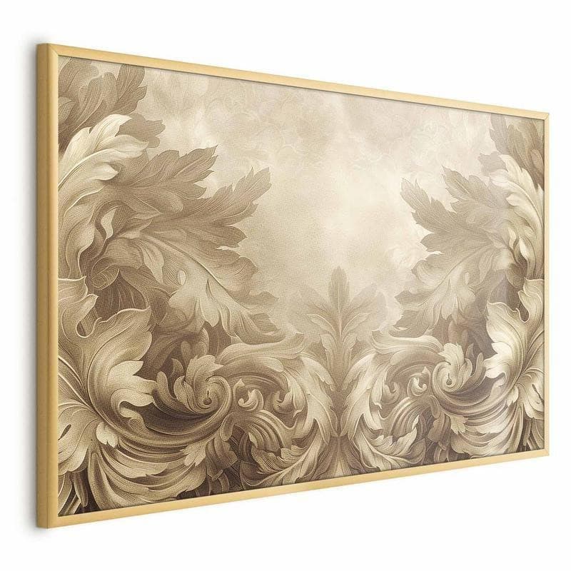 Poster - Carved Ornaments in Sepia Shades - 17